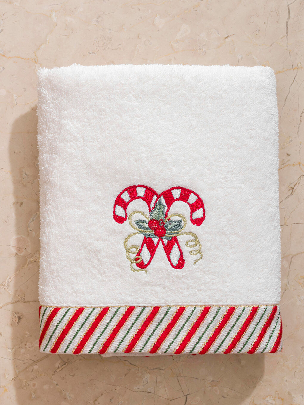 SVETLO BEŽ Ručni peškir Uniseks-2