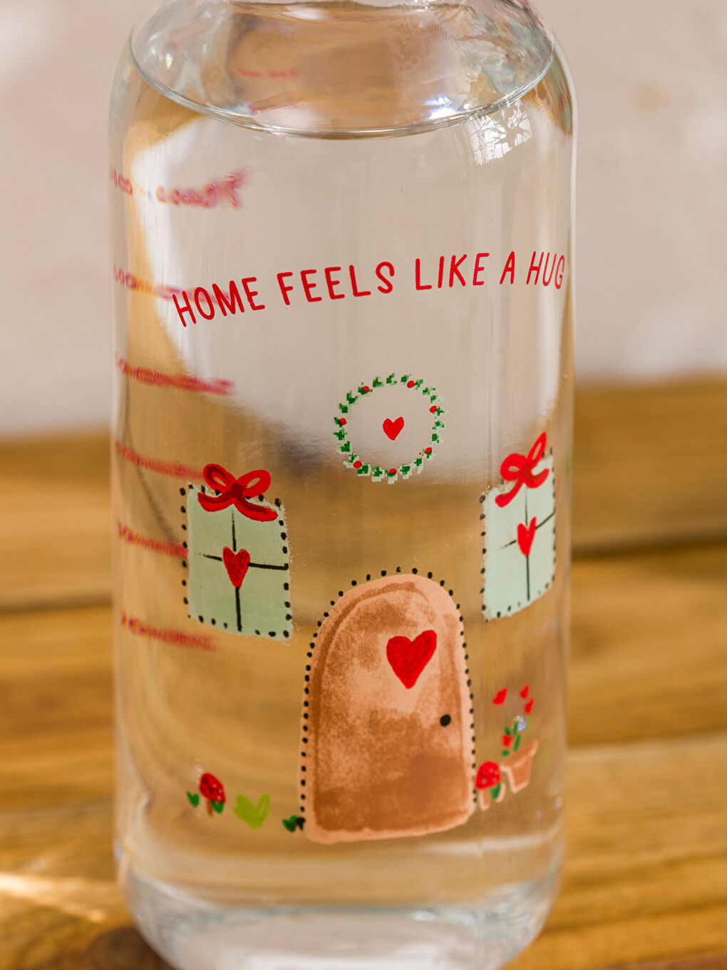 Karışık Baskılı Cam Sürahi 1000 ml-3