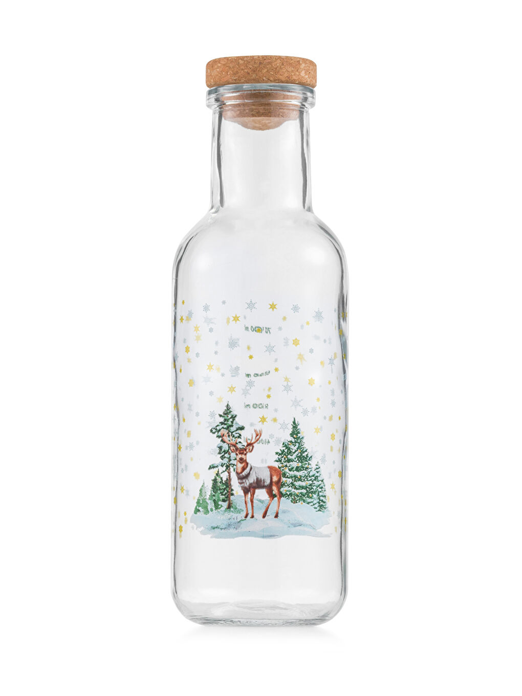 Karışık Baskılı Cam Sürahi 1000 ml-6