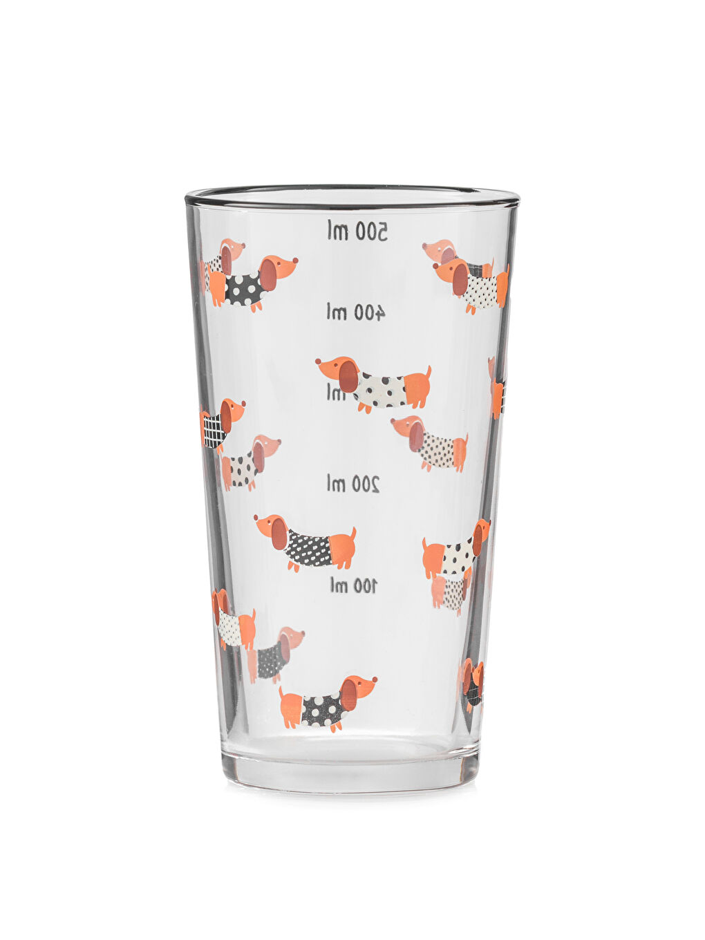 Karışık Baskılı Cam Bardak 500 ml-4