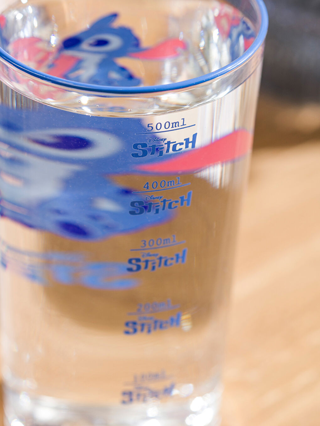 Karışık Lilo ve Stitch Baskılı Cam Bardak 570 ml-4