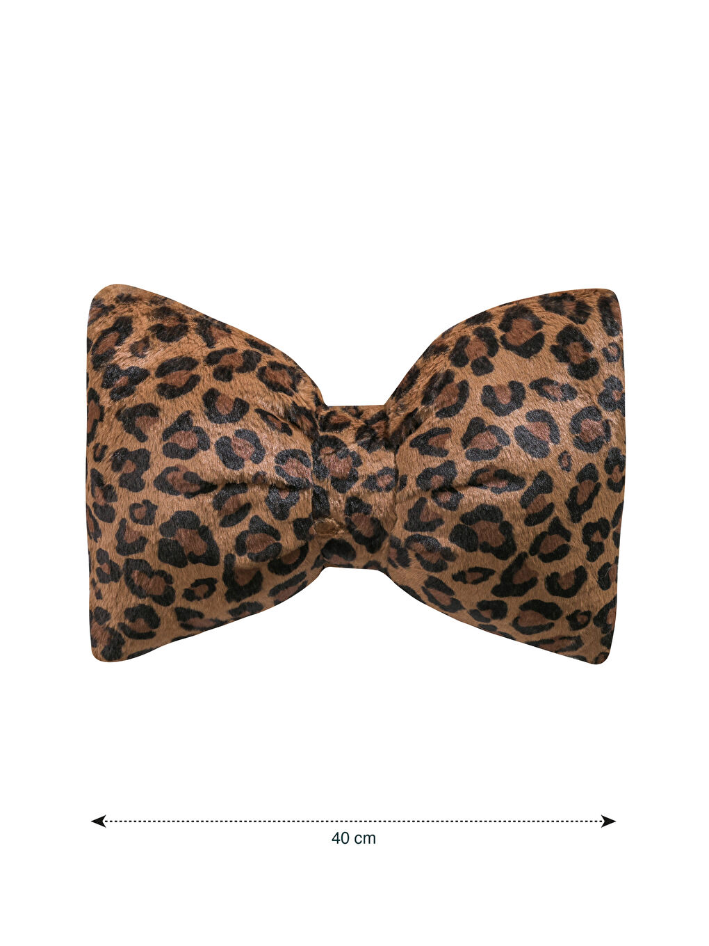 Ekru Fiyonk Görünümlü Kırlent 40 cm-3