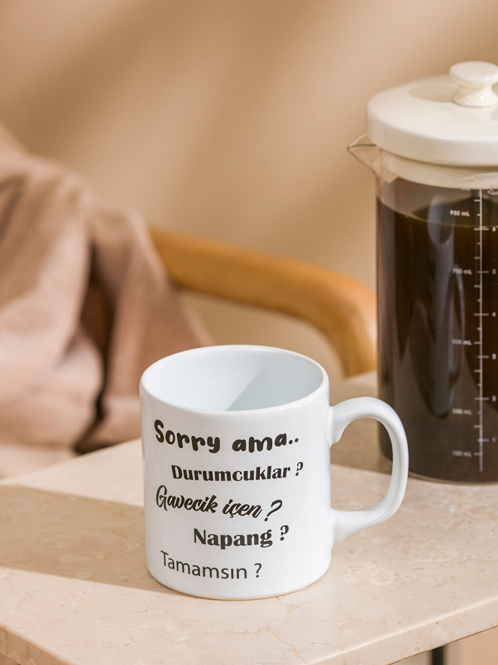 Karışık Baskılı Seramik Kupa 320 ml