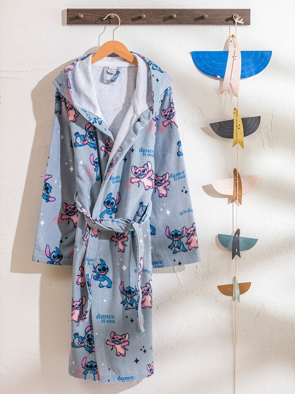 Rrobë Banje Për Fëmijë Me Print Lilo And Stitch