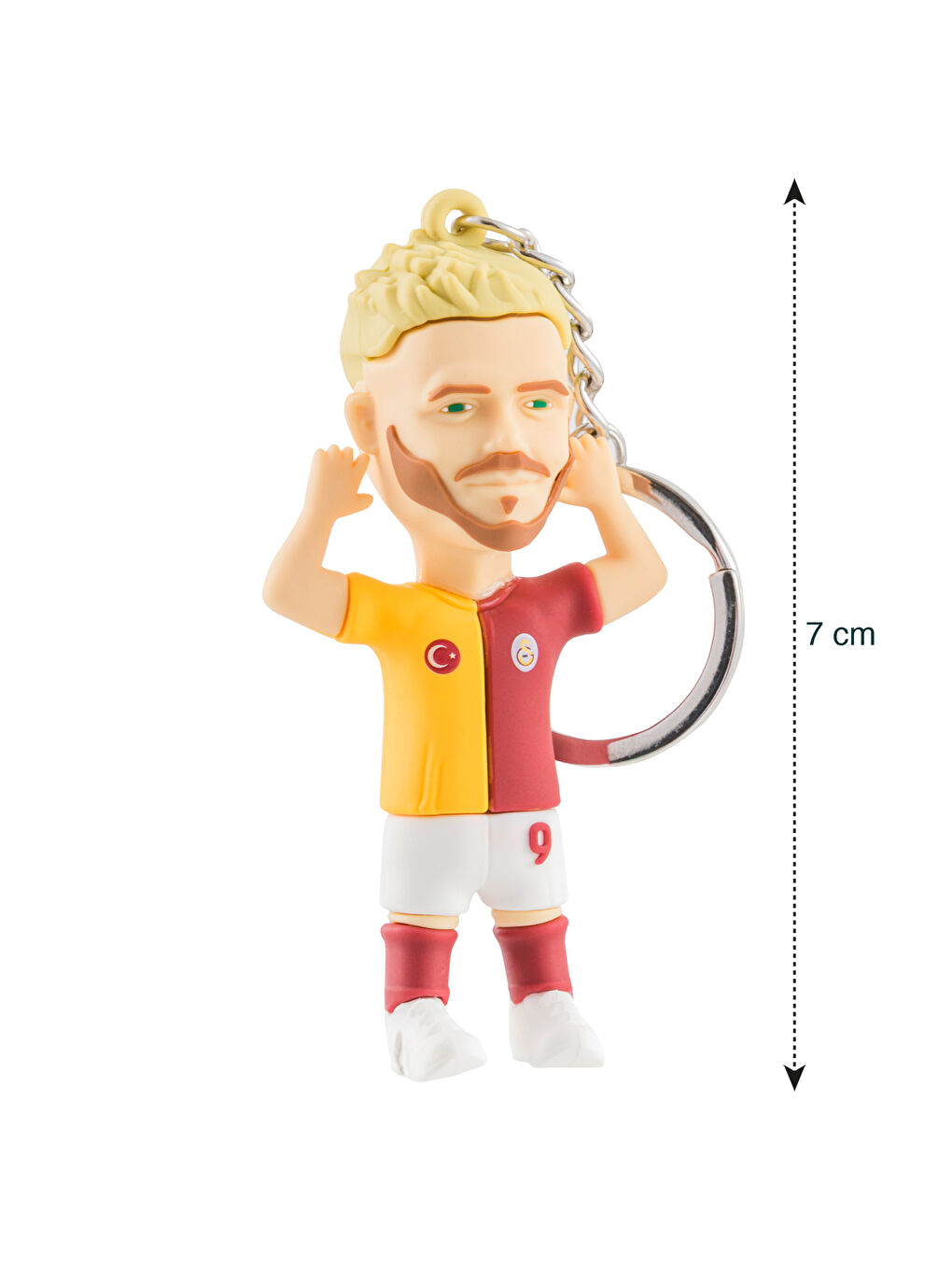 Galatasaray Lisanslı Icardı Anahtarlık-5