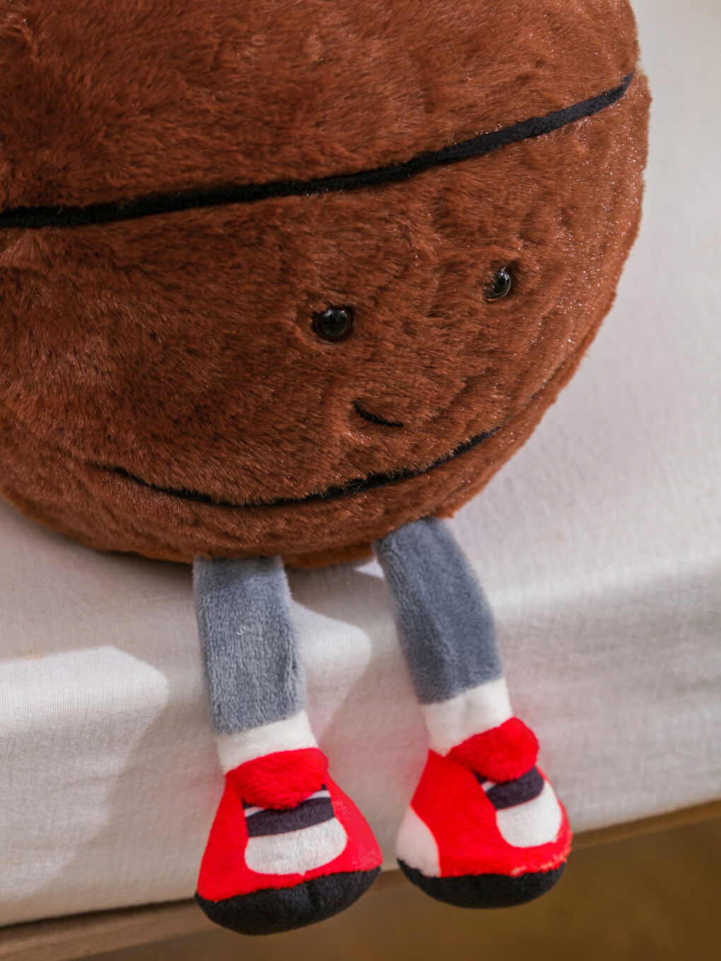 Karışık Basketbol Topu Figürlü Pelüş Bebek Kırlent 24 cm-2