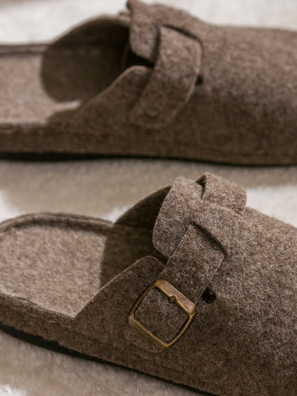 Bej Erkek Ev Terliği-2