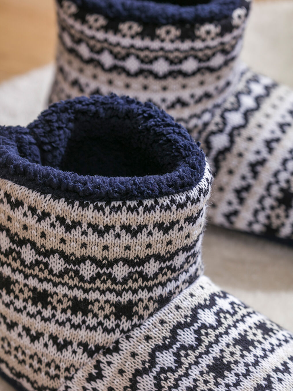 Karışık Pelüş Erkek Ev Botu-2