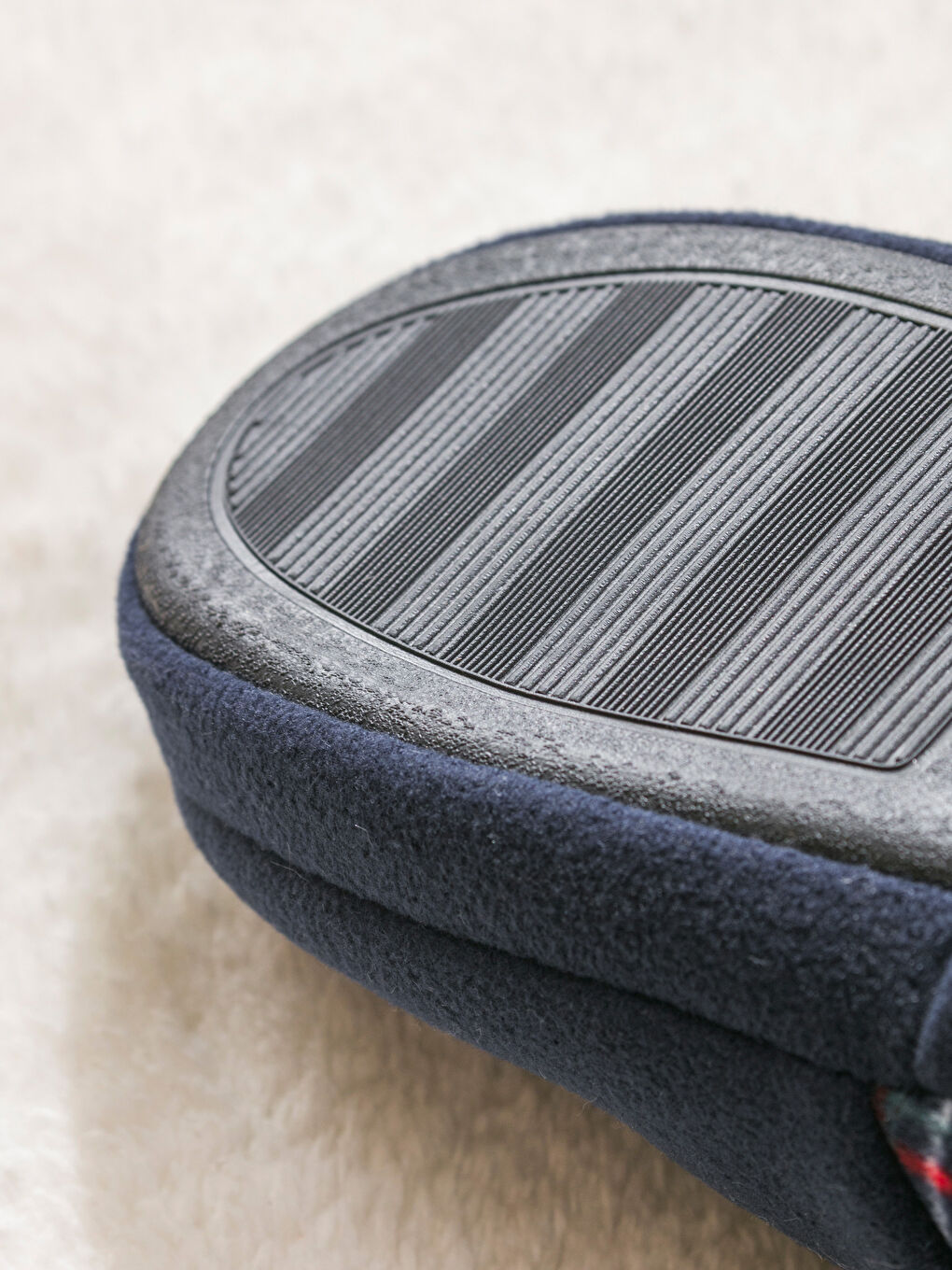 Lacivert Içi Kürklü Erkek Ev Botu Panduf-3