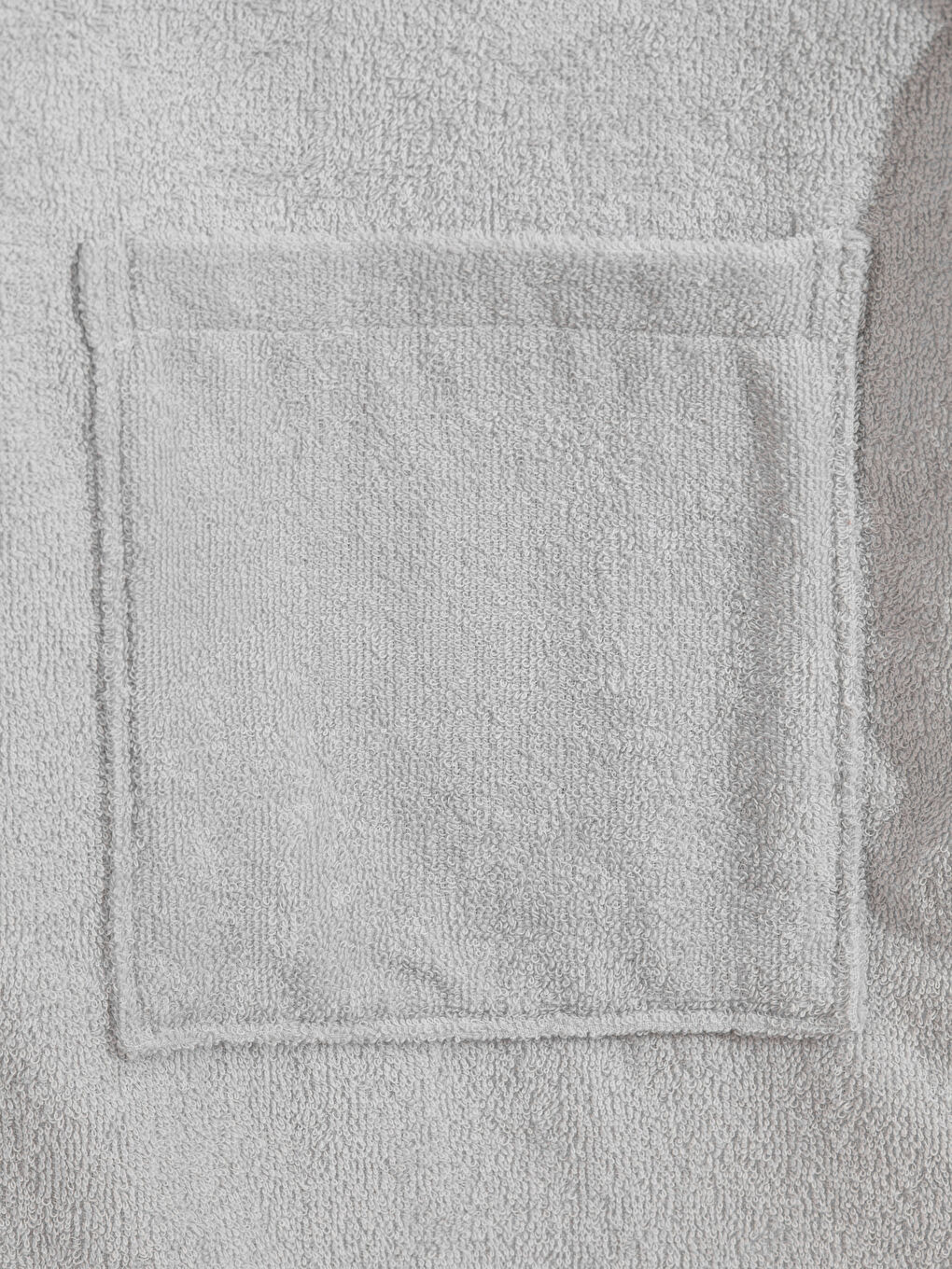 Antrasit Unisex Kapüşonlu Bornoz-2