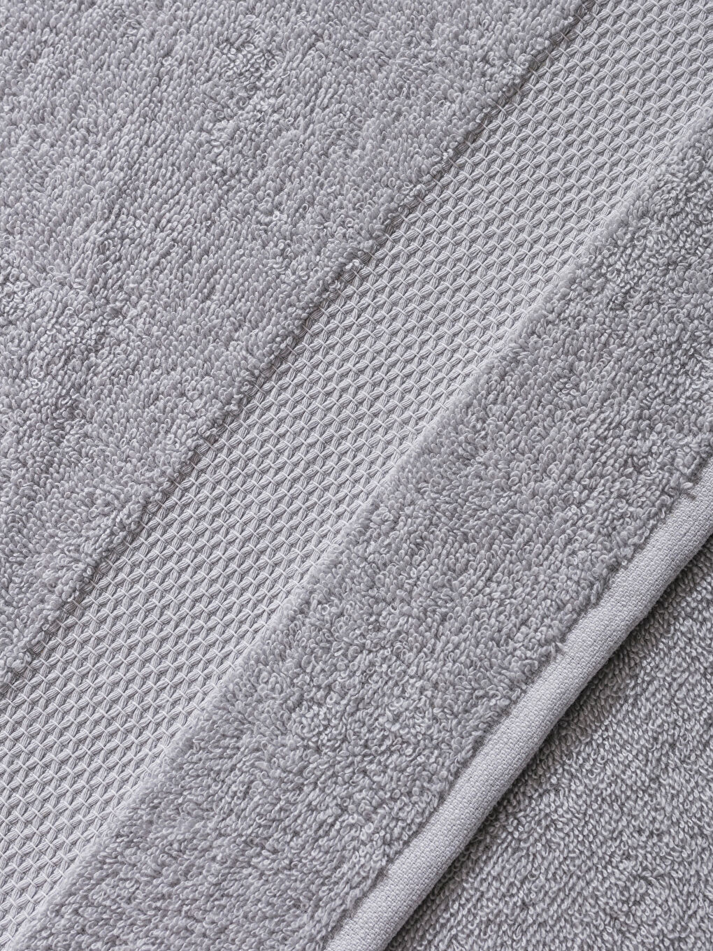 Gri Basic Yüz Havlusu 50x80 cm-3