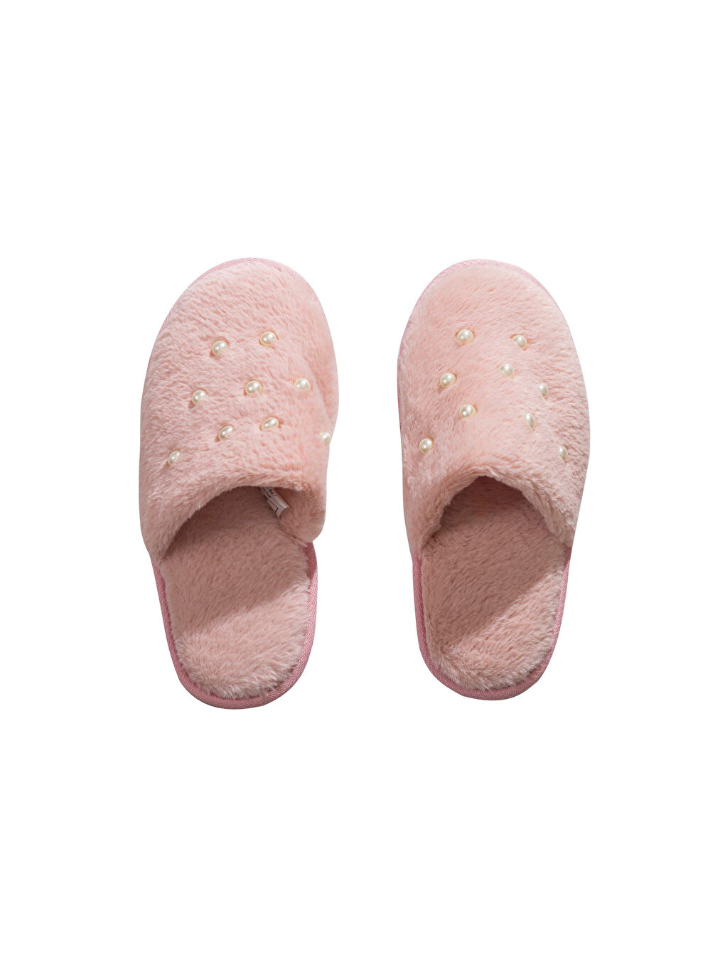 Beaded Plush Women's Home Slippers-5