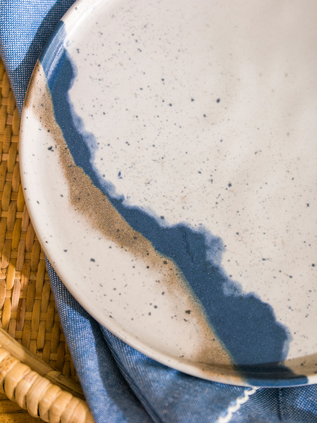 Принтті керамикалық тортқа арналған тәрелке 20 см-2