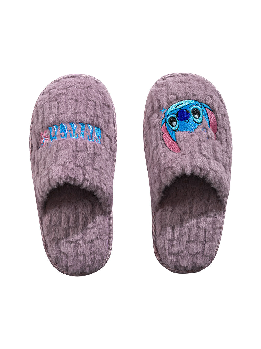 Stitch Nakışlı Kadın Ev Terliği-5