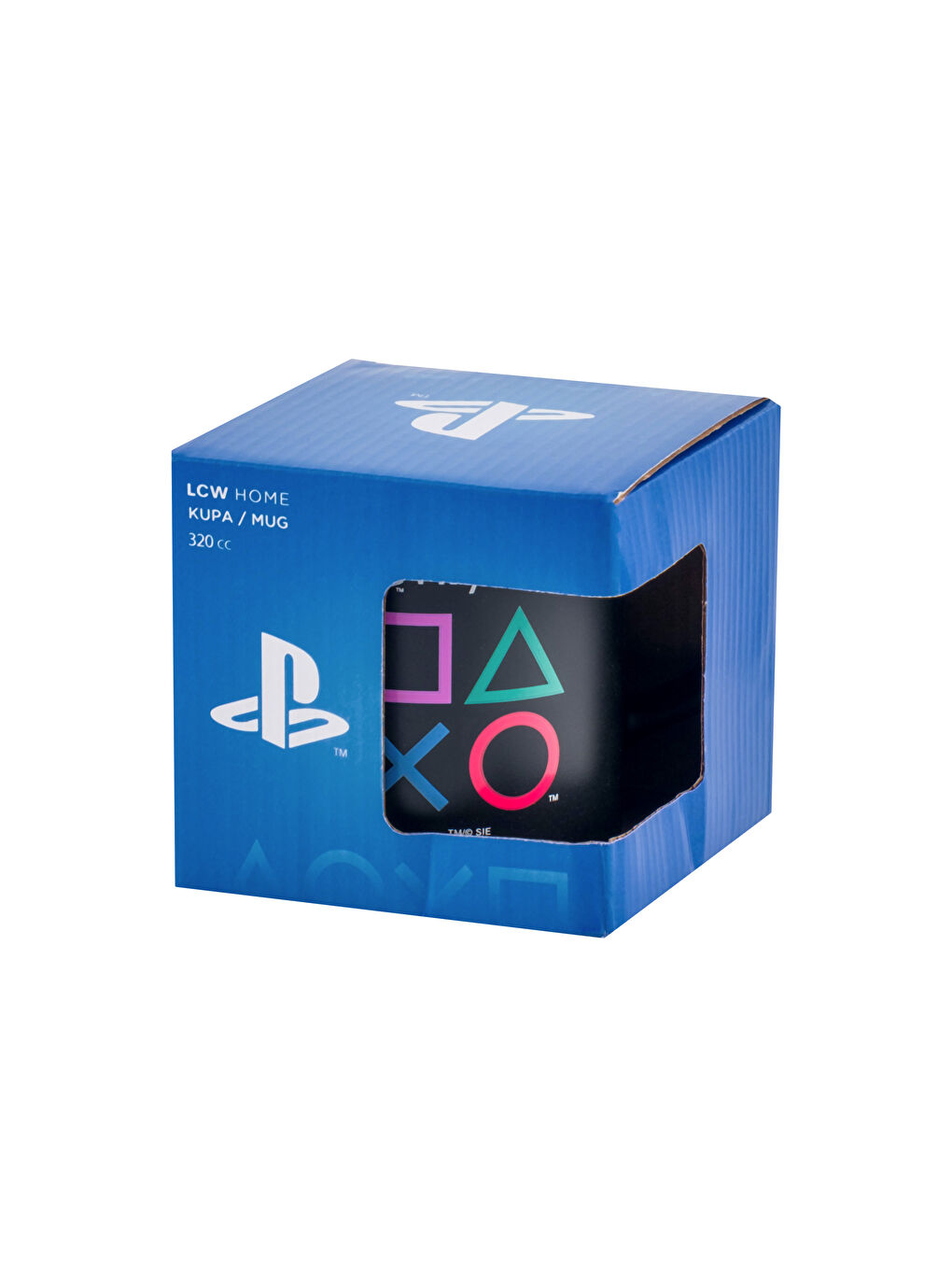 Siyah Playstation Baskılı Seramik Kupa 320 ml-3