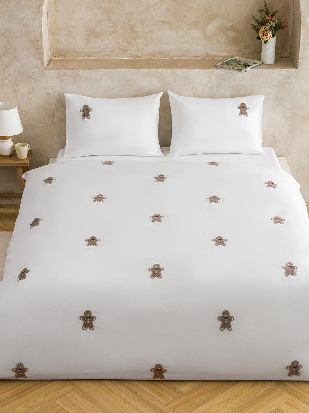 New Year Themed Double-Sided Duvet Cover Set-1