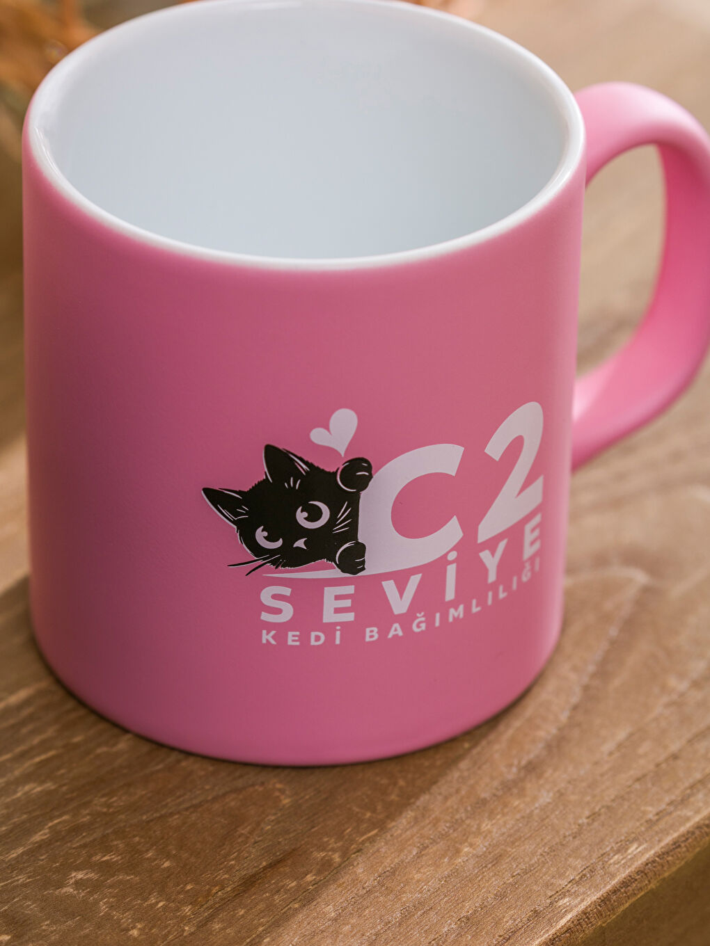 Karışık Kedi Baskılı Seramik Kupa 320 ml-2