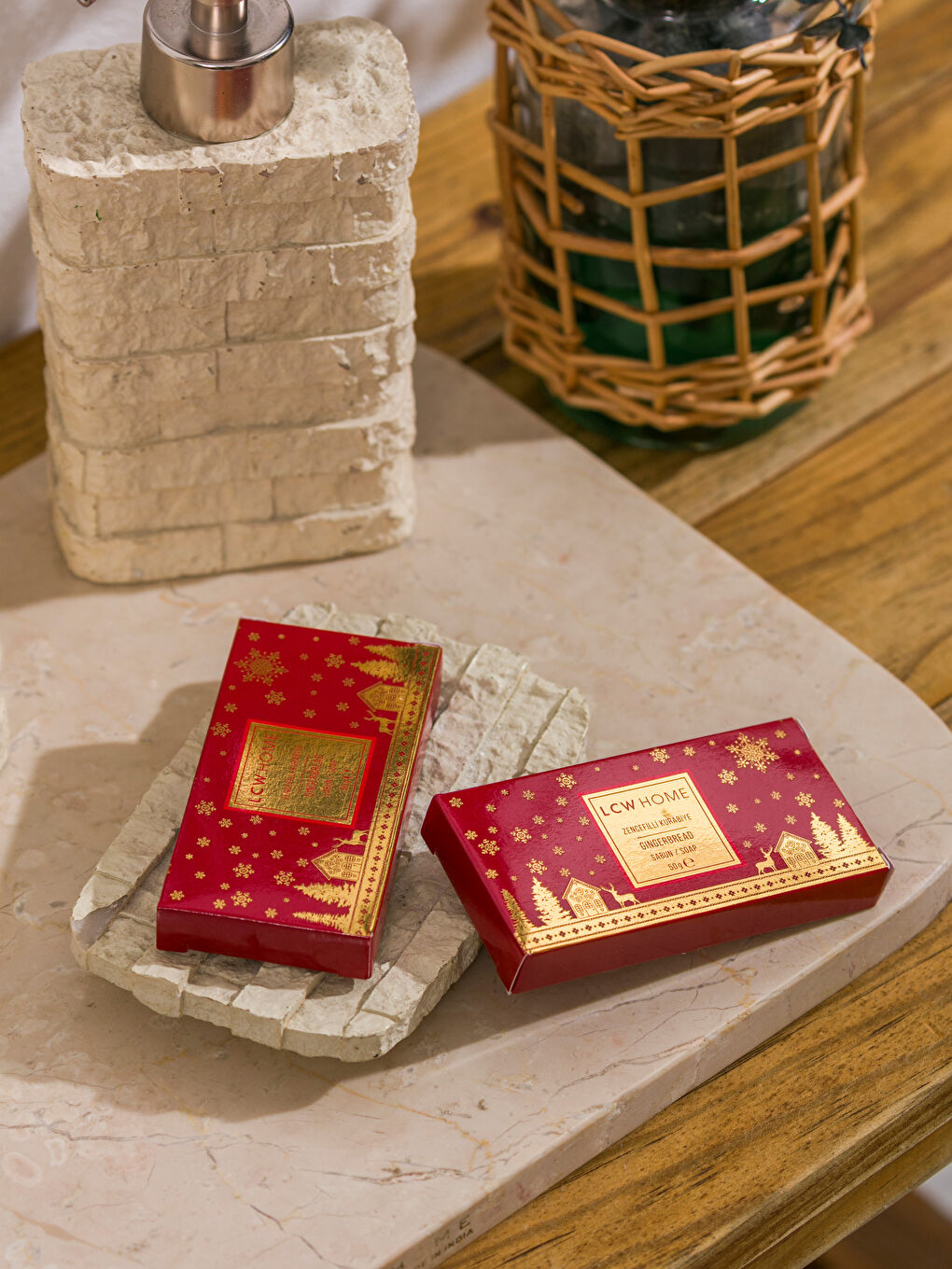 Zencefilli Kurabiye Kokulu Katı Sabun 50g -1