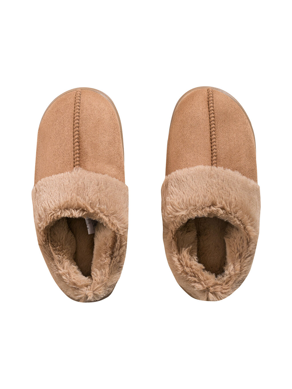 Kahverengi Pelüş Astarlı Kadın Ev Terliği-5