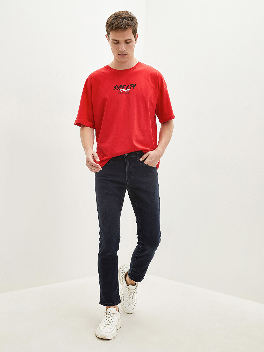 İndigo 750 Slim Fit Erkek Jean Pantolon-1