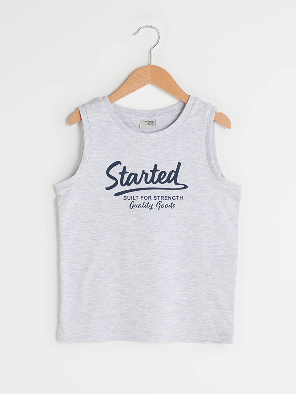 Crew Neck Printed Cotton Boy Athlete