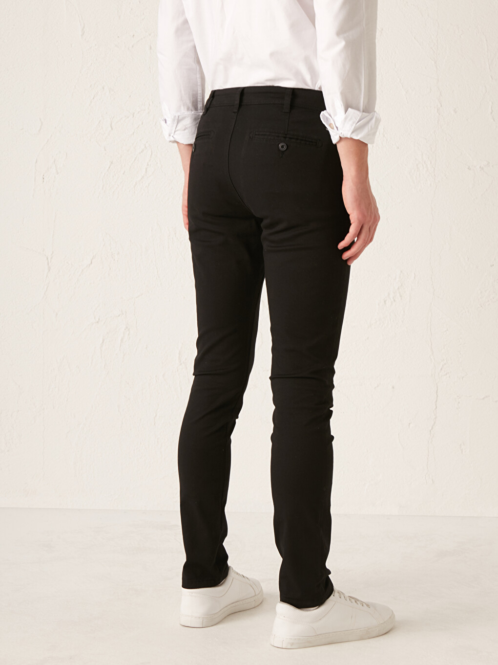 Pantaloni Chino Gabardină Extra Slim Fit-4