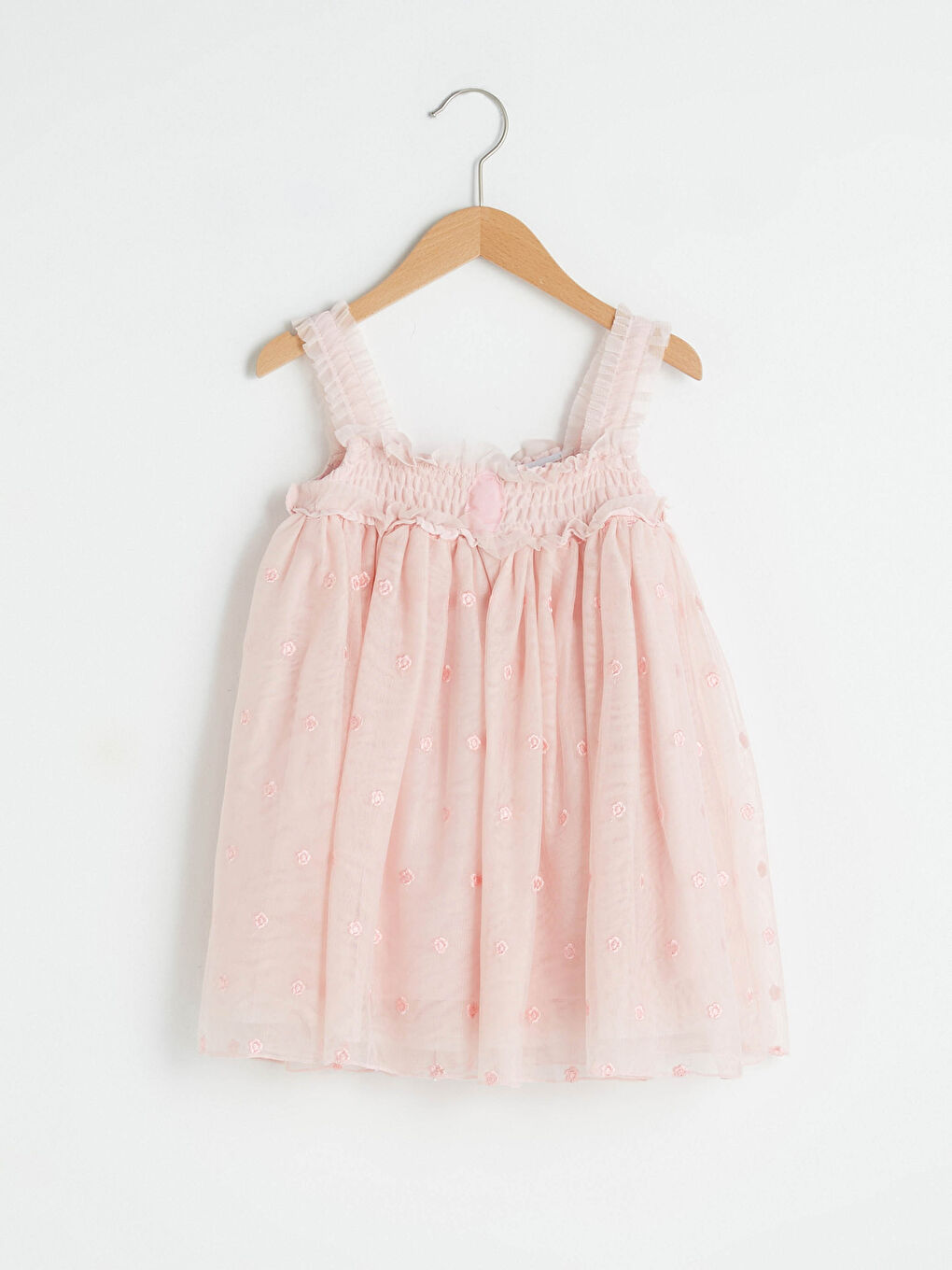 LCW baby Kız Bebek Tül Elbise -S10027Z1-FW2