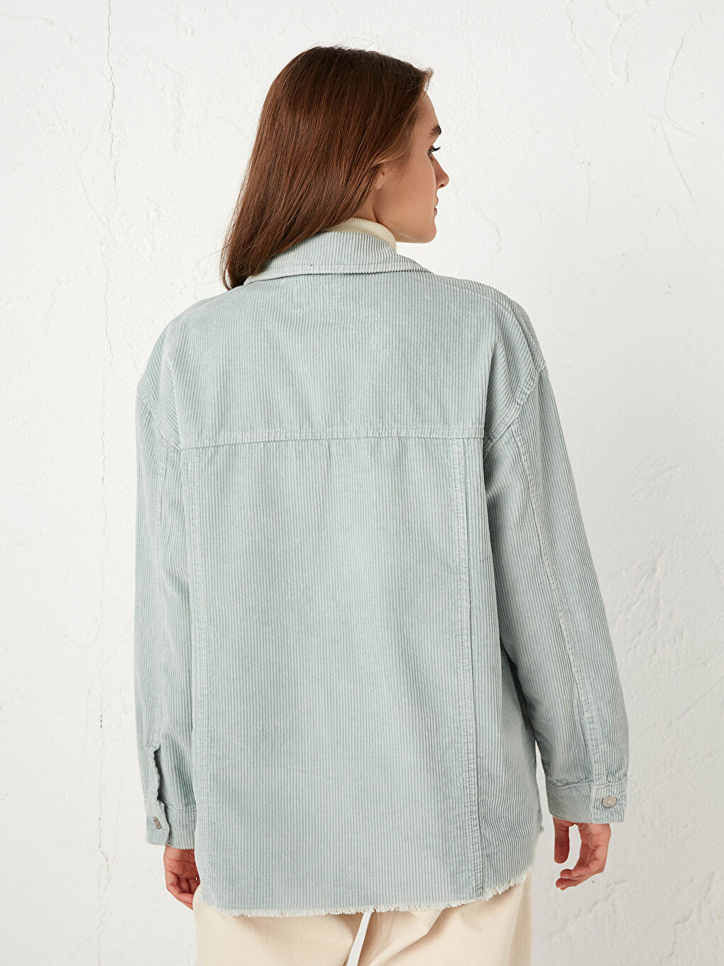 Corduroy Jacket with Pocket-2