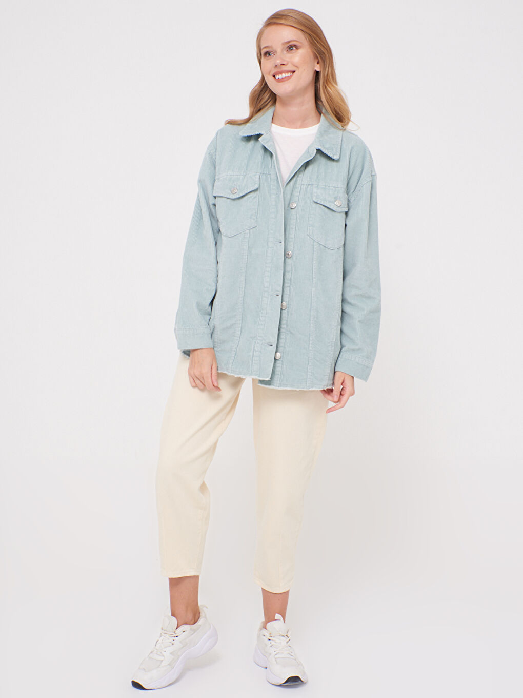 Corduroy Jacket with Pocket-6