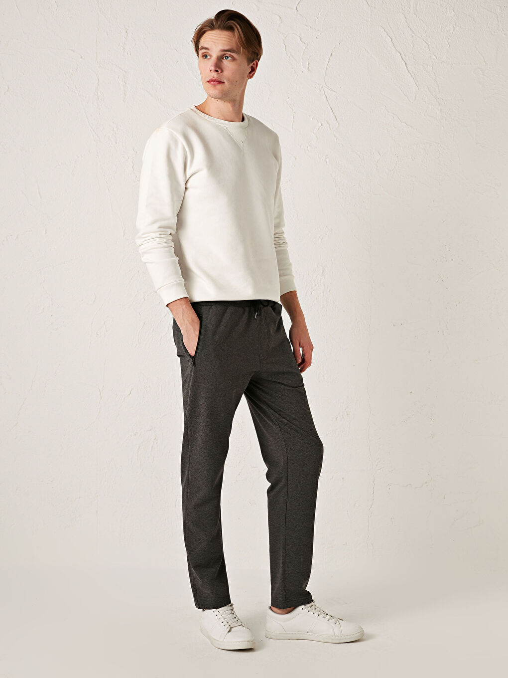 LCWAIKIKI Basic Standardni kroj Muške trenerke -S10184Z8-D5D
