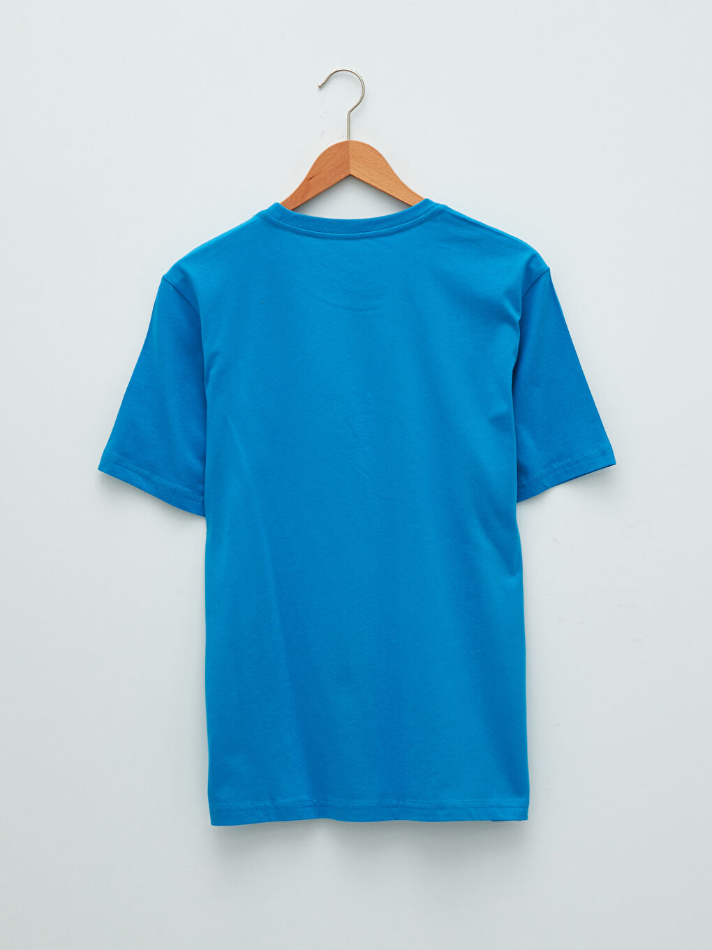Mavi Bisiklet Yaka Basic Kısa Kollu Pamuklu Erkek Tişört-2