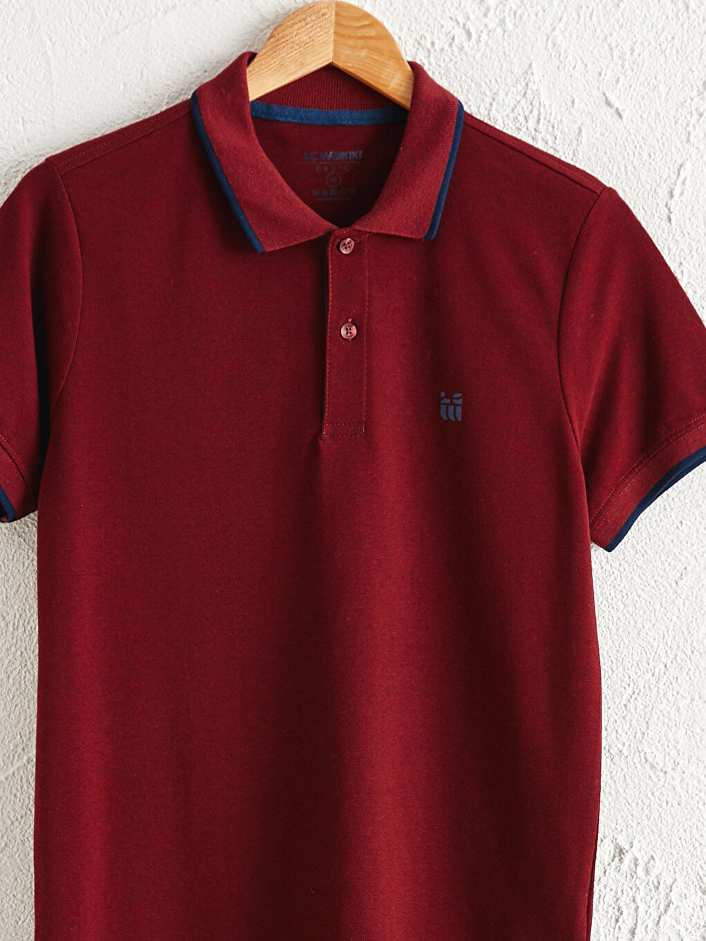 Футболка с воротником поло и коротким рукавом из ткани пике-2