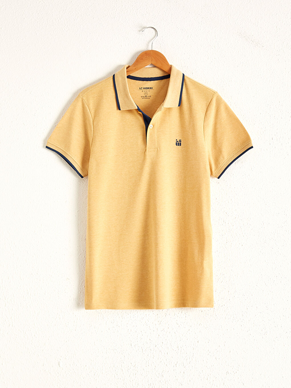LC Waikiki Polo Neck Short Sleeve Pique T-Shirt -S10202Z8-LDU