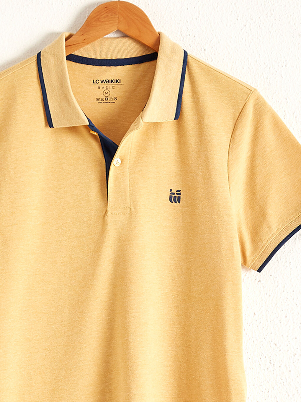 LC Waikiki Polo Neck Short Sleeve Pique T-Shirt -S10202Z8-LDU
