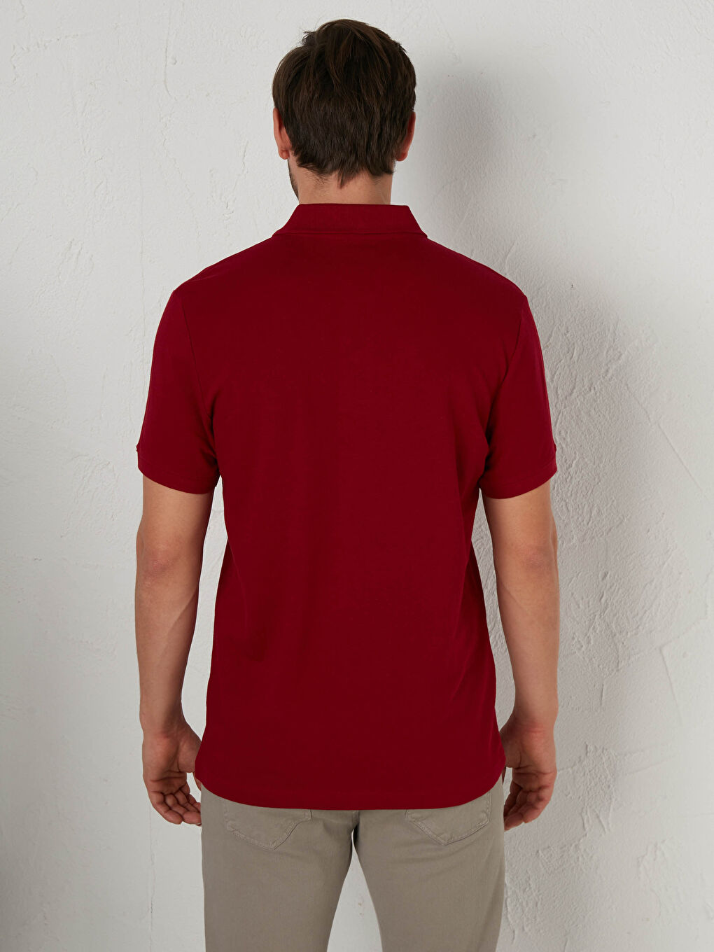 LCWAIKIKI Basic Rollkragen Baumwoll-T-Shirt -S10204Z8-D0A