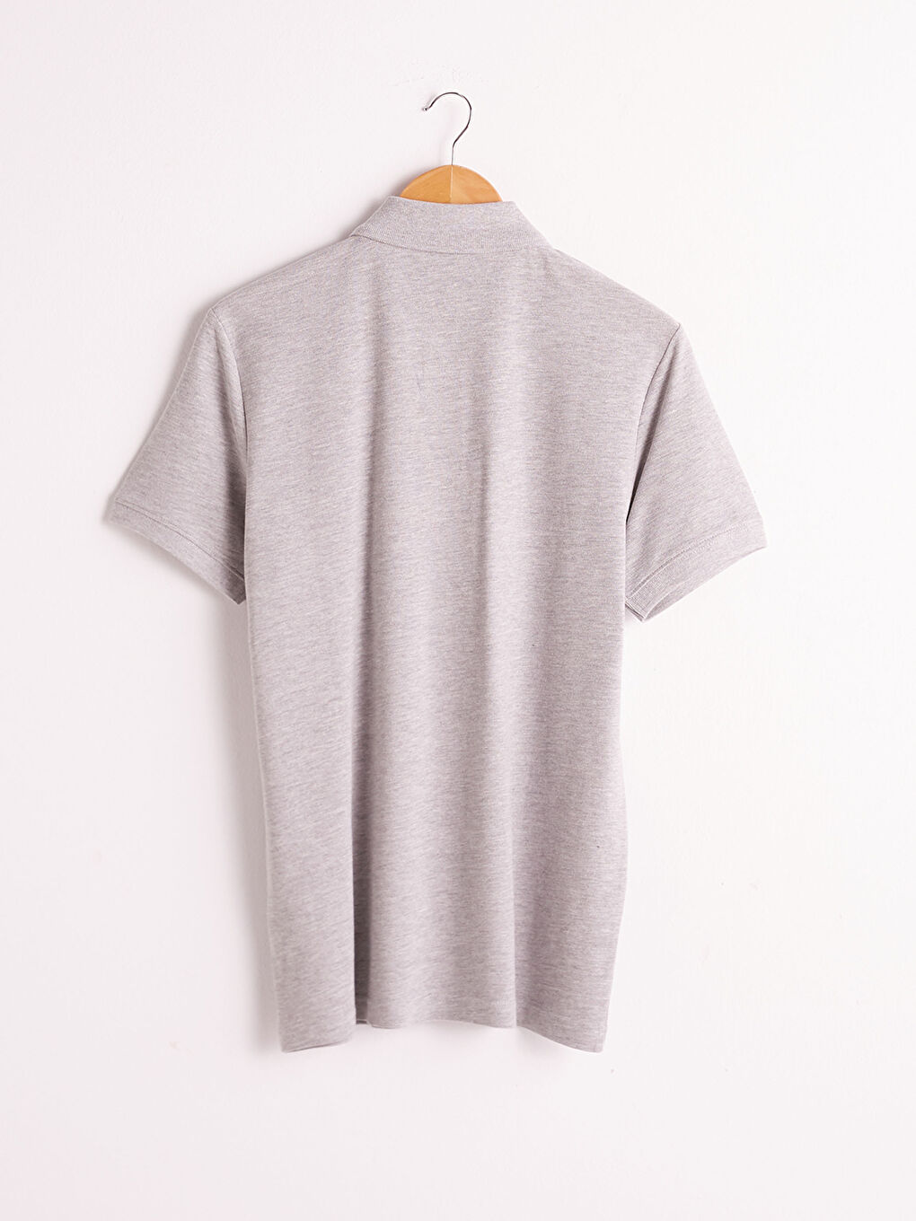 Tricou din Bumbac cu Guler Polo-4