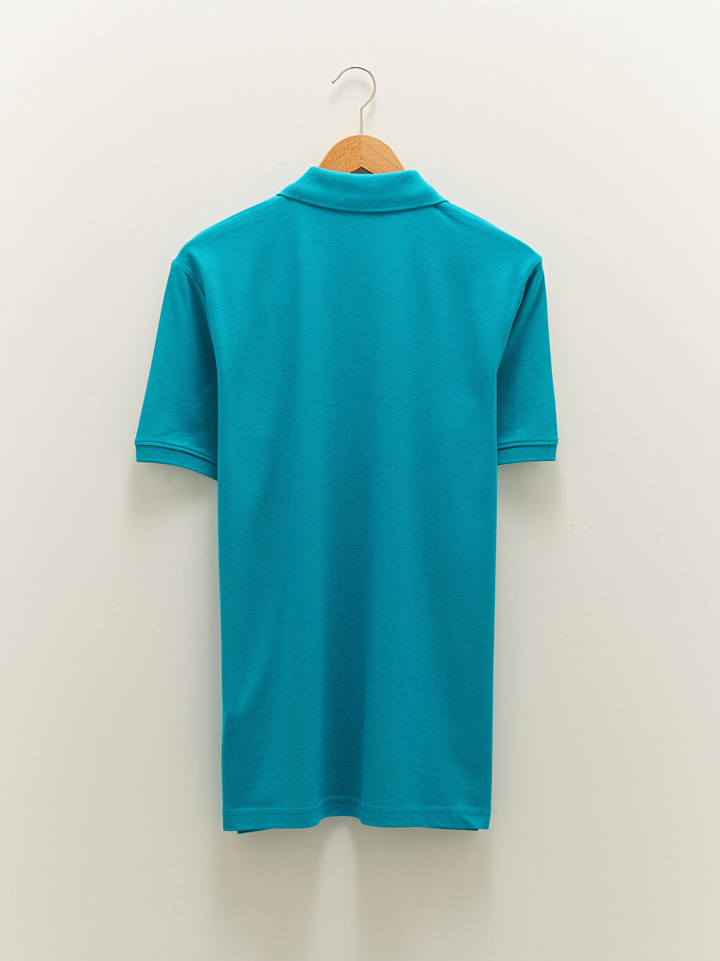 T-shirt Pambuku Me Jakë Polo, Me Mëngë Të Shkurtra Për Burra-6
