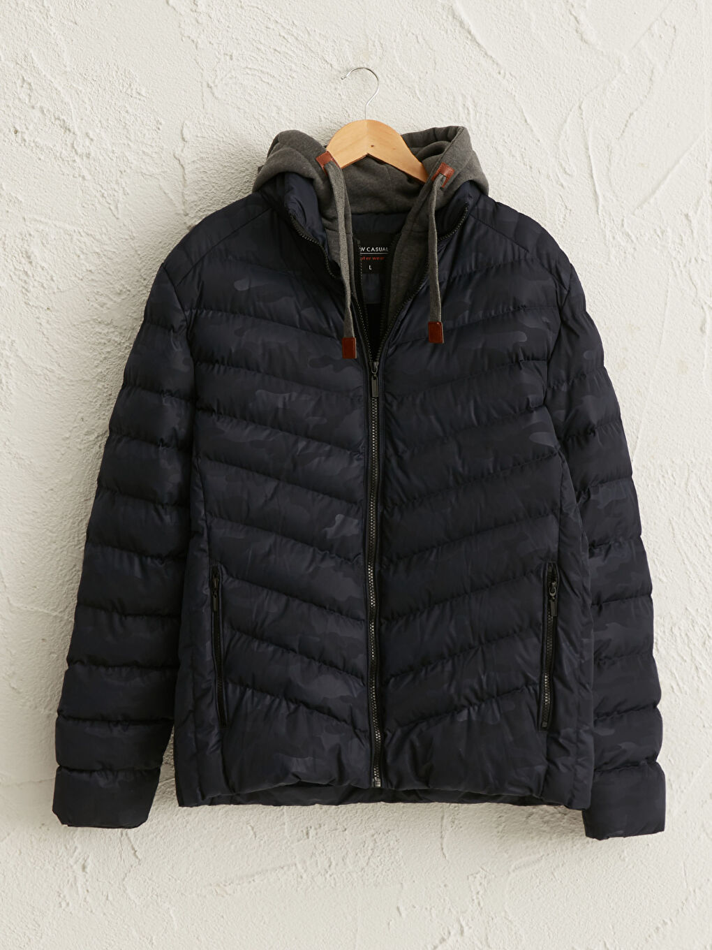 ちゃむ LCW Casual Puffer with Hood -S10341Z8-J2H - LC Waikiki