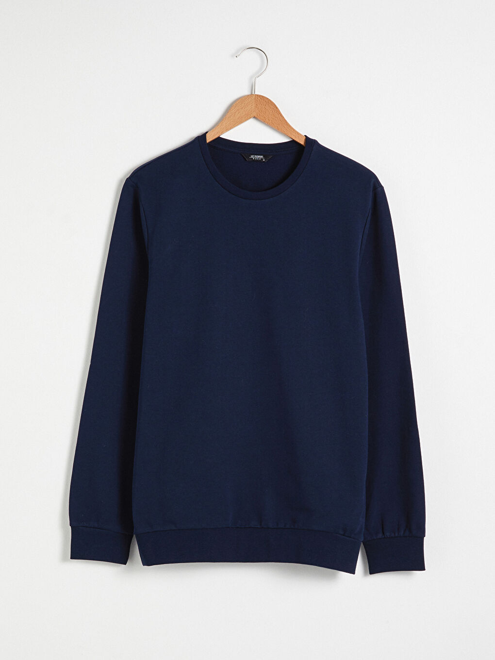 Sweat-shirt Basique à Manches Longues pour Hommes avec Col Rond-6