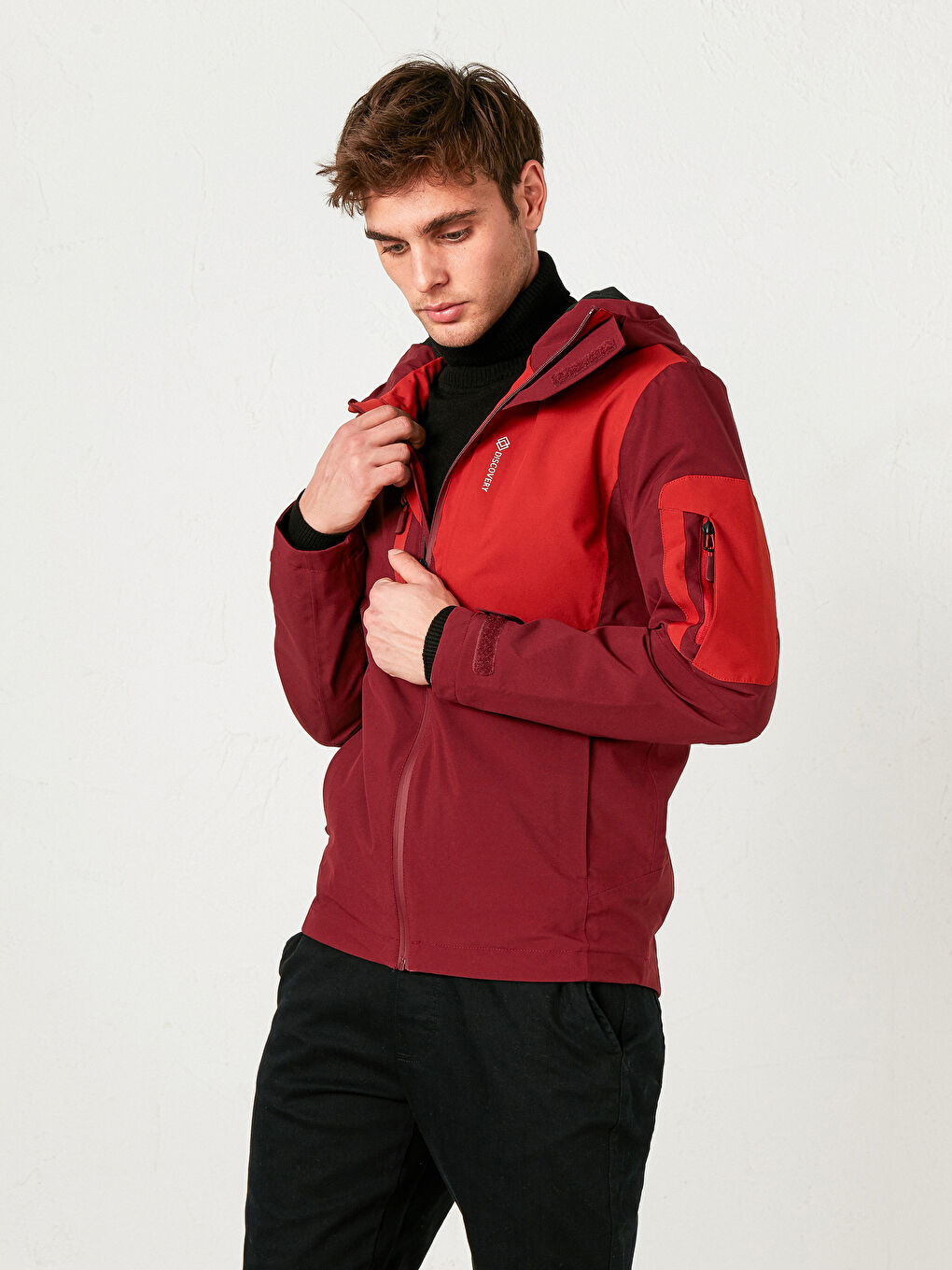 LCW OUTDOOR Hooded Thick Men's Raincoat -S10392Z8-QKJ