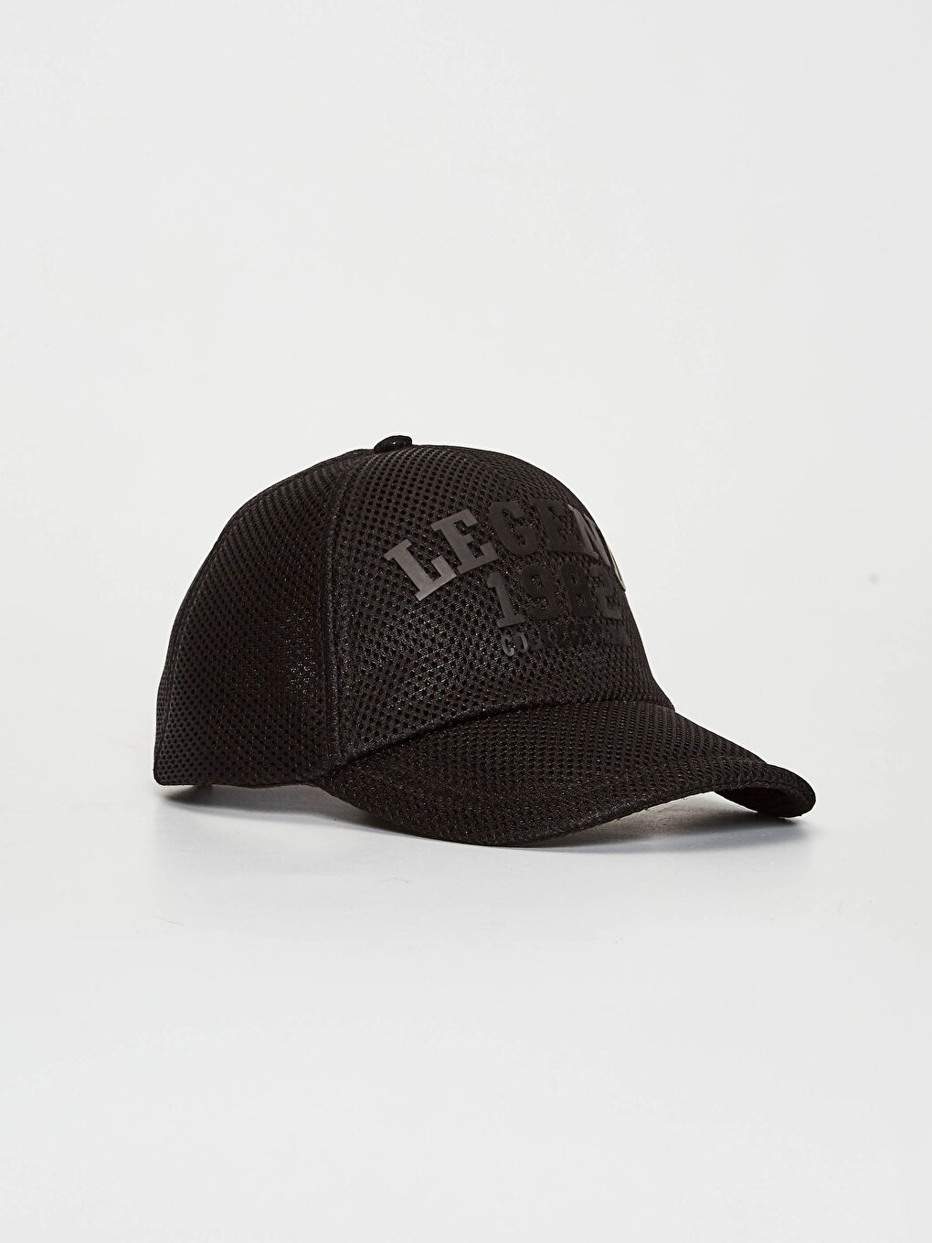 Siyah Erkek Baskılı Şapka-2