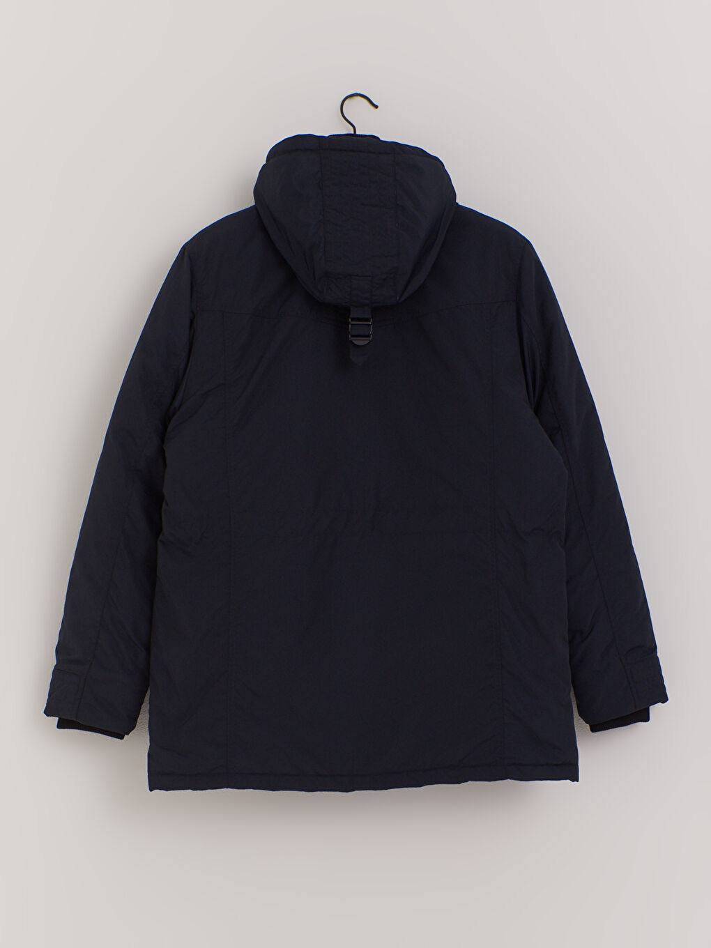 Loose Fit Hooded Men's Raincoat-1