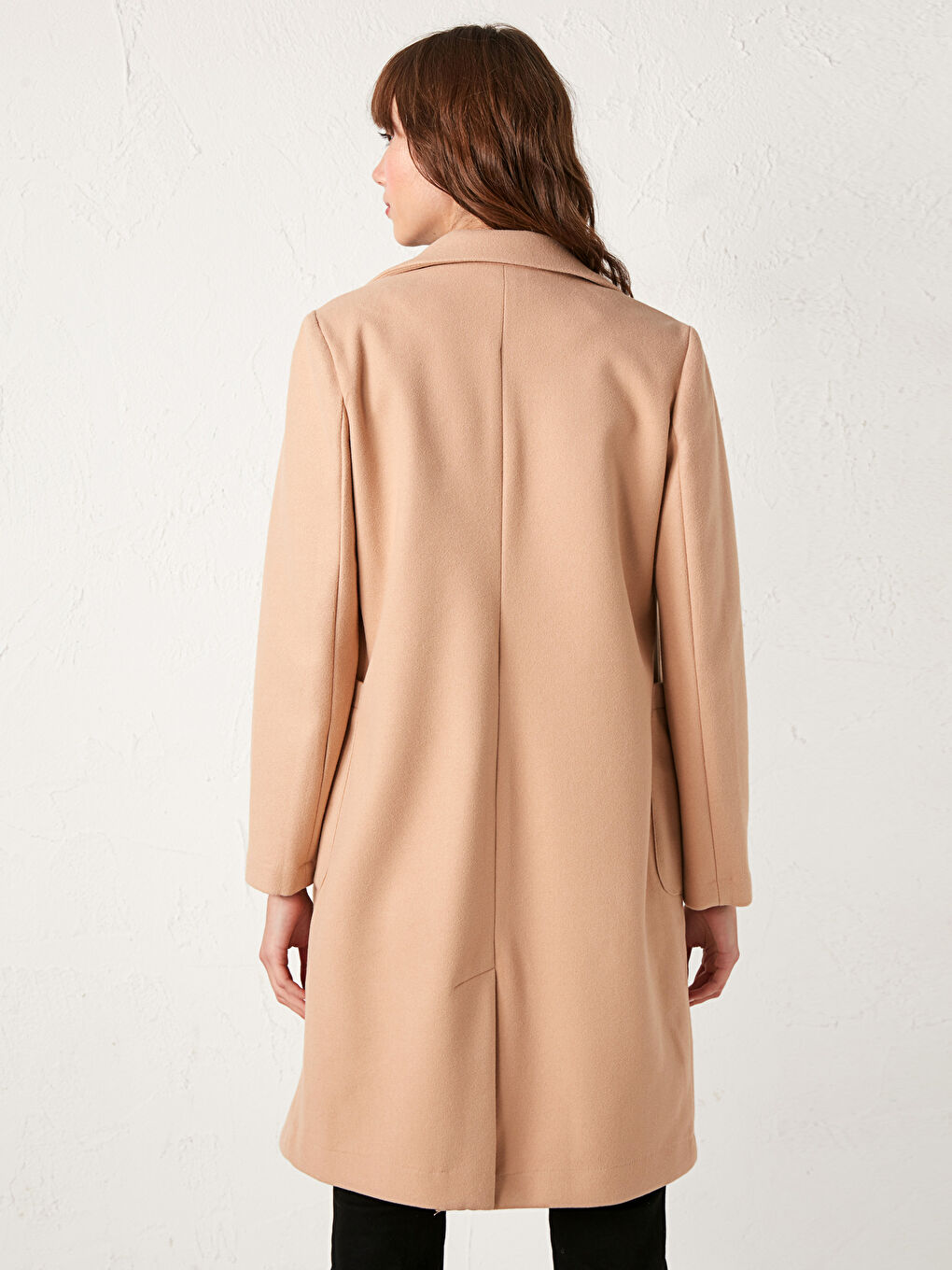 Jacket Collar Women's Cachet Overcoat -S10439Z8-D1N