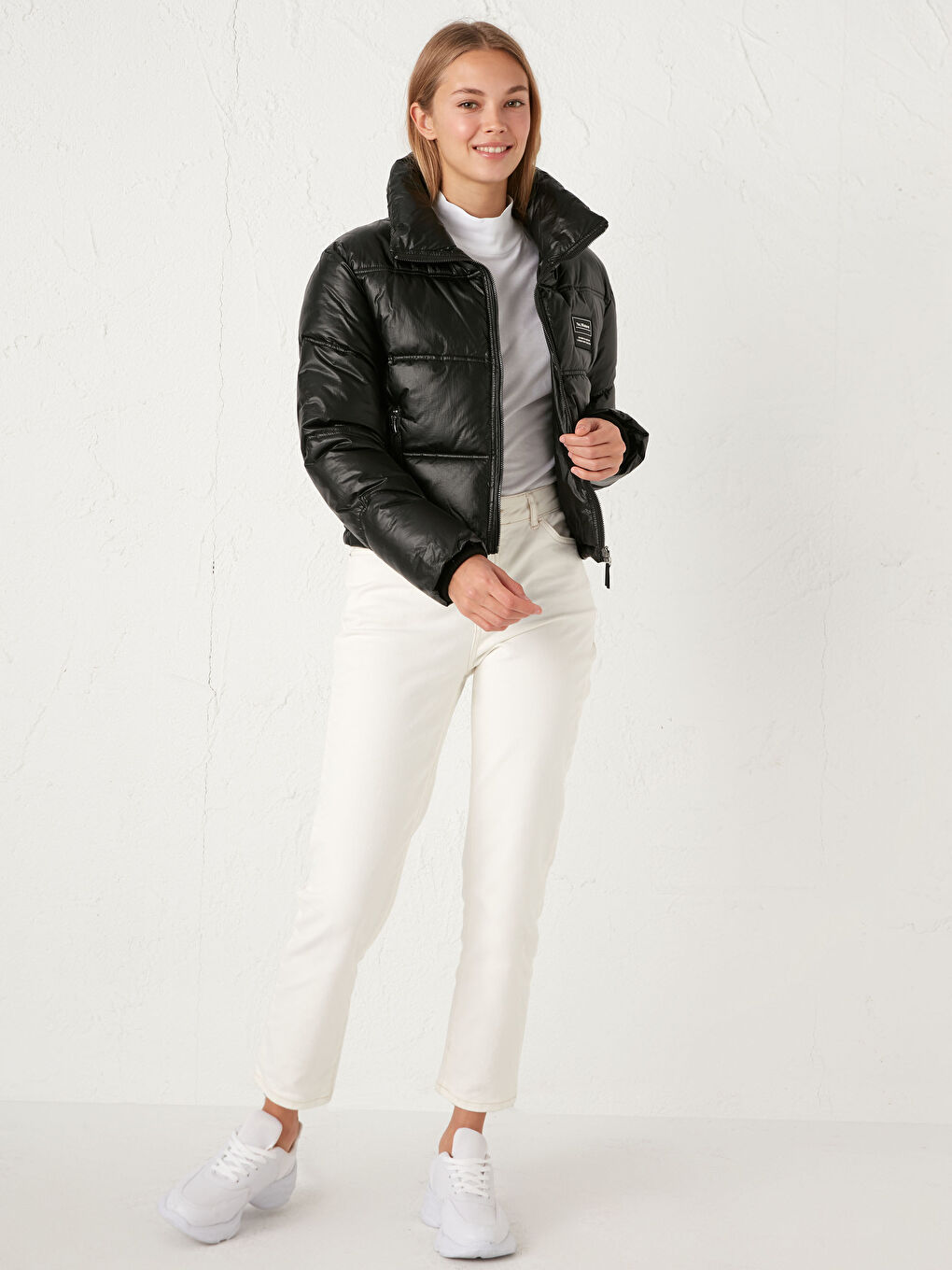 XSIDE Turtle Neck Regular Long Sleeve Women's Puffer -S10445Z8-CVL