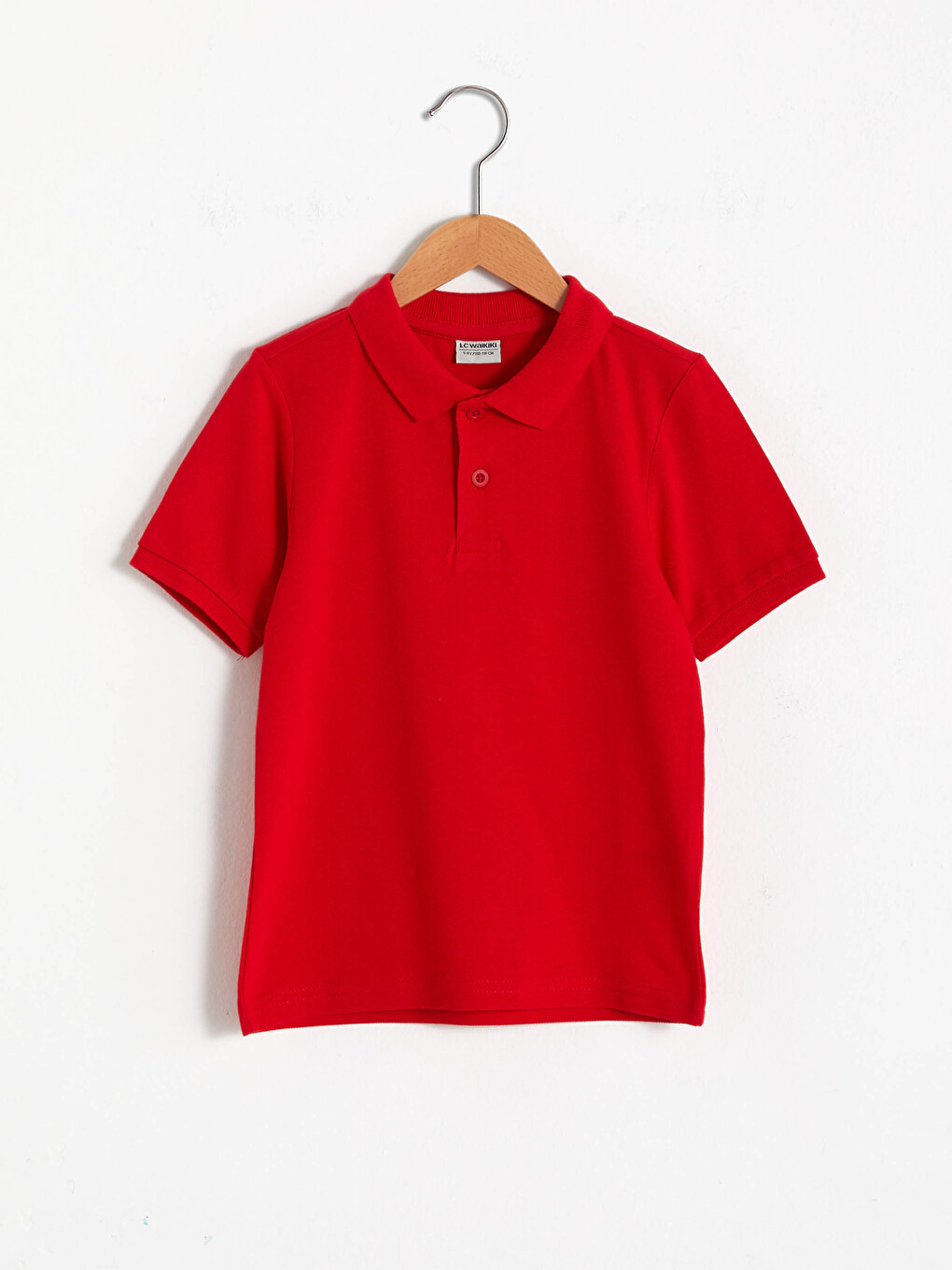 Polo Neck Basic Short Sleeve Boys' T-shirt