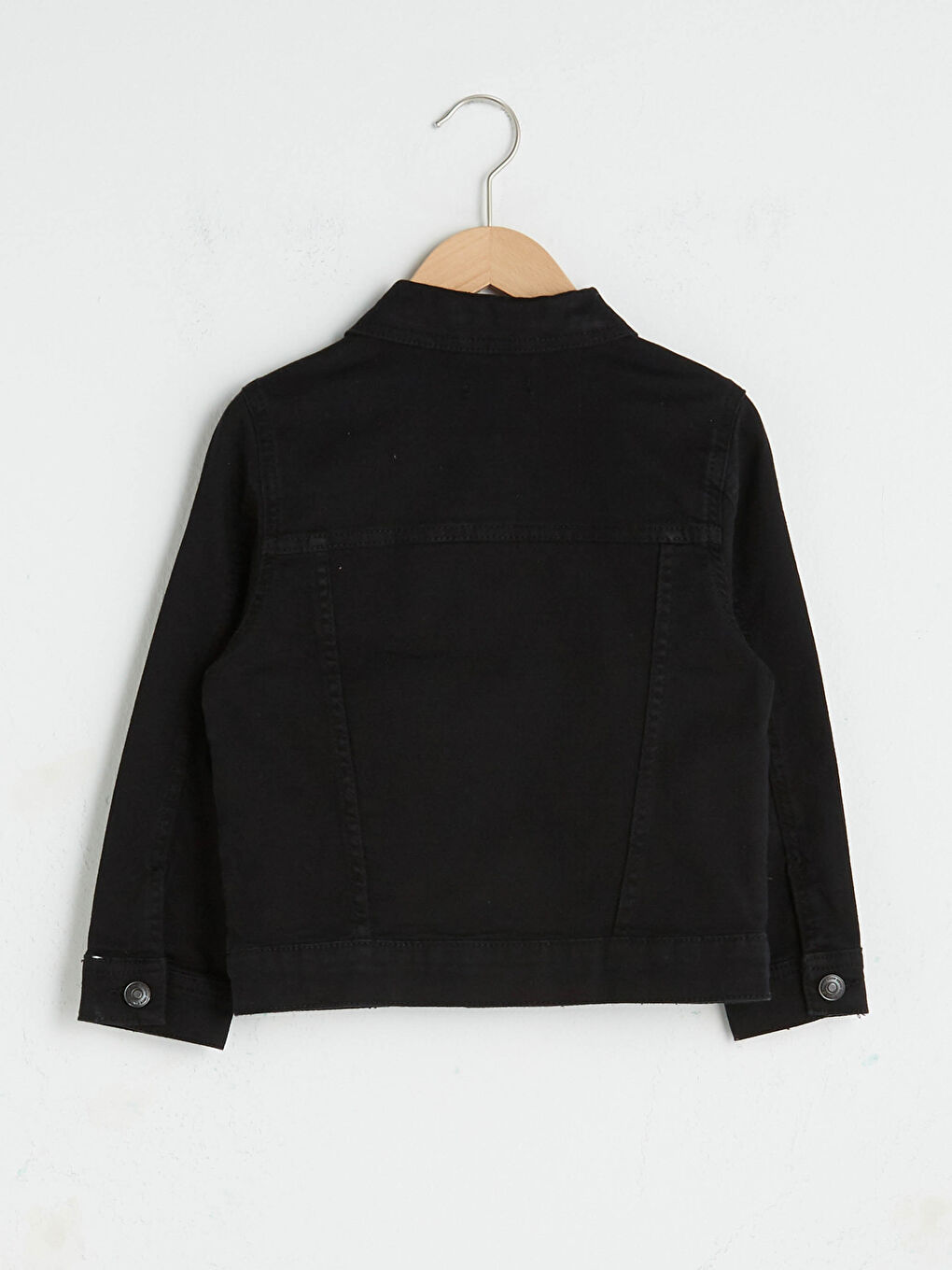 Collared Neck Boys' Denim Jacket-6