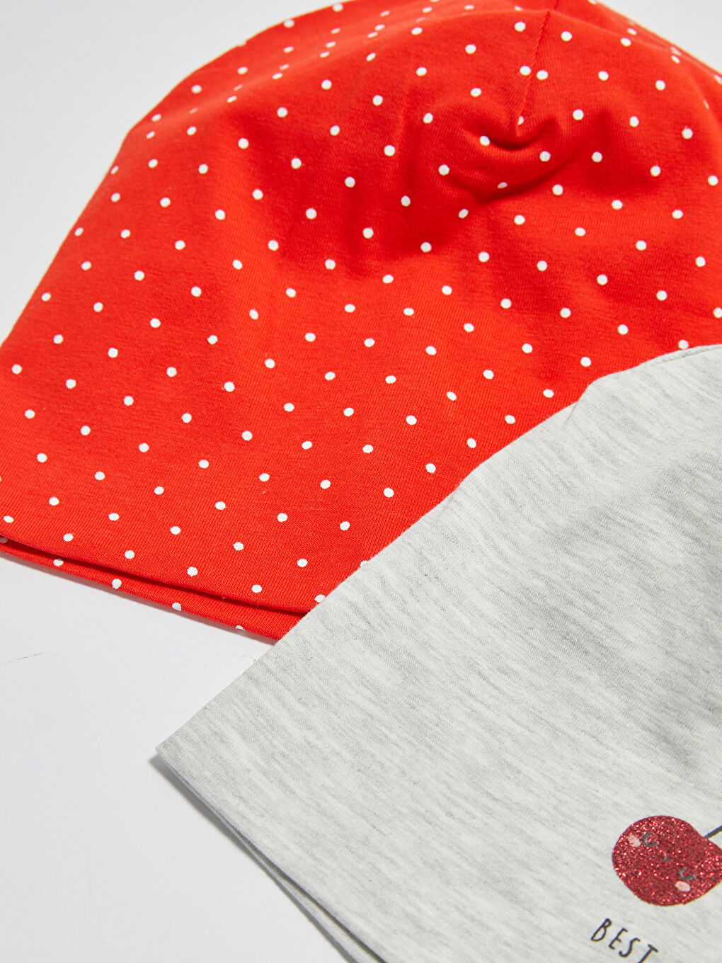 Beyaz Bere Kız Bebek 2'li-1