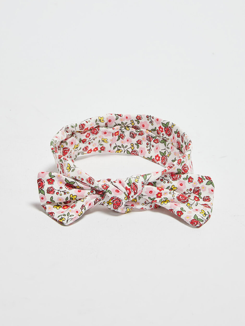 ربطة شعر للبنات الرضع من قماش القطن المرن - عبوتان-2