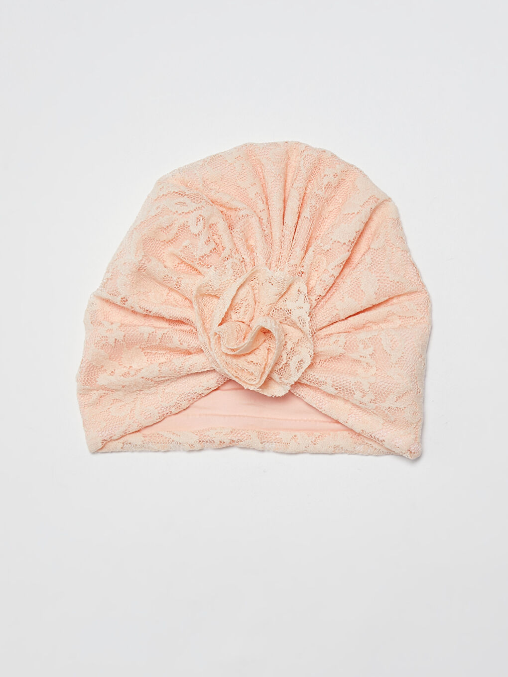 Lace Detailed Baby Girl Beanie