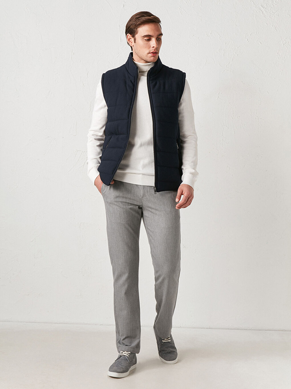 тар пішім биік жағалы қалың жилет-4